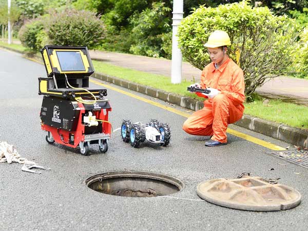横沥镇管道机器人检测