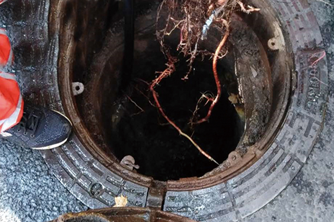 横沥镇管道预处理